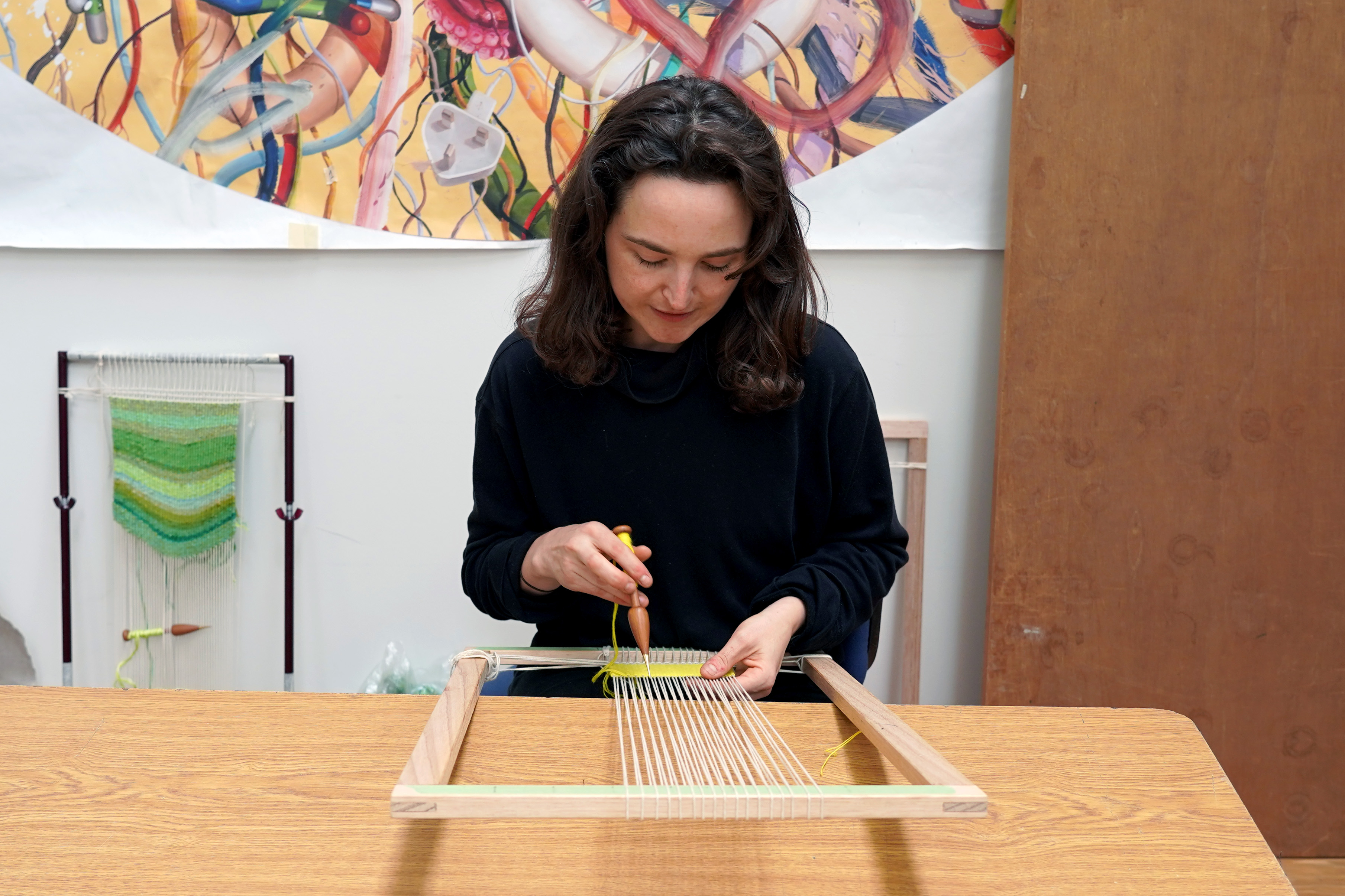 Teelah George at the ATW during her residency