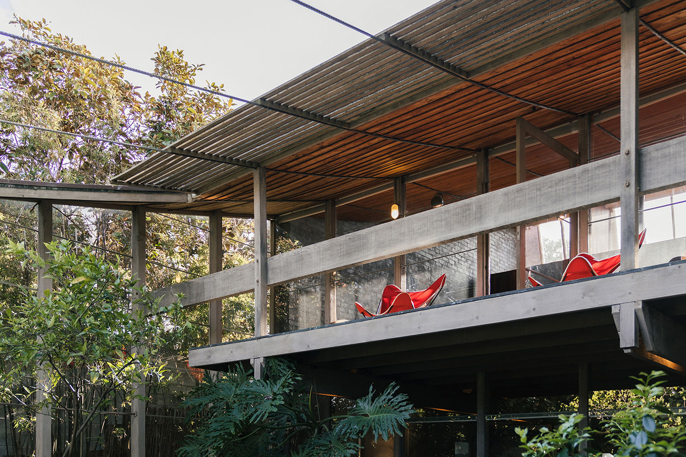 Boyd House II/Walsh Street exterior Photography by Mainroad Marketing Photography of Boyd House II/Walsh Street view from the courtyard looking on to the balcony