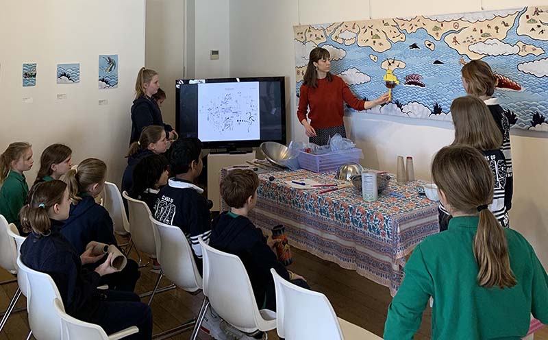 Albert Park Primary Sound and Colour Workshop with Zela Papageorgiou.