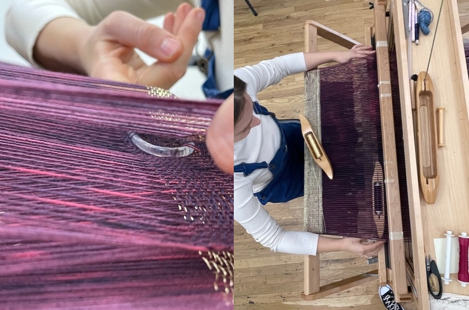 Victoria Manganiello Workshop: Weaving with Fiber Optics 