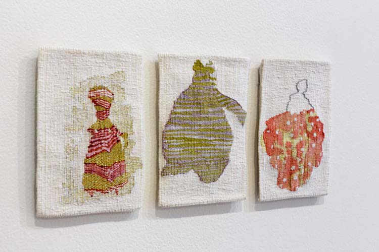 Tapestries designed by Andrew Cooks woven by Milly Formby. 