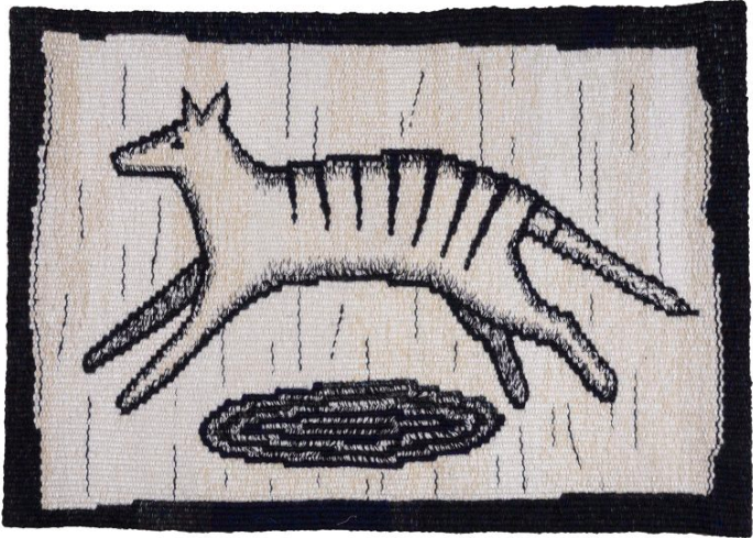 Robyn Daw, False luddite (detail), c. 1990, tapestry. Photography credit: Carl Warner 